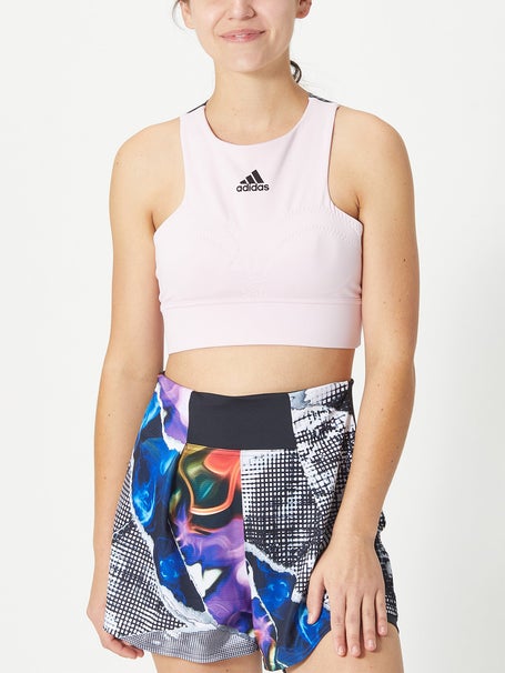 adidas Halter-neck Tank Top - Yellow | Women's Lifestyle | adidas US