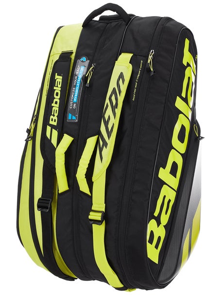 Babolat Pure Aero Mochila de Tenis - Grey/Yellow/White