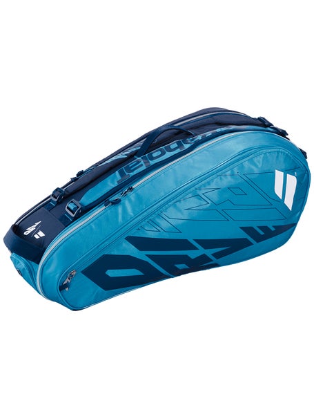 Babolat Blue Black Pure Drive 6 Pack Tennis Racquet Duffel Bag M