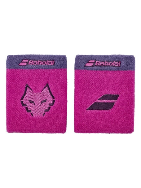 Babolat Juan Lebron Doublewide Wristbands Raspberry