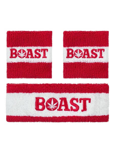 BOAST Mens Headband/Wristband Set