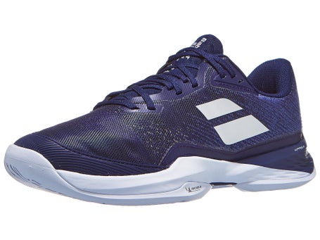 Babolat Jet Mach III AC Dark Blue/Silver Mens Shoes