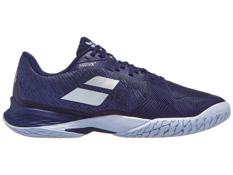 Babolat Jet Mach III AC Dark Blue/Silver Mens Shoes