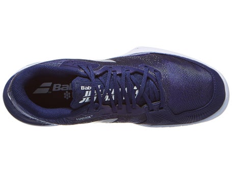 Babolat Jet Mach III AC Dark Blue/Silver Mens Shoes