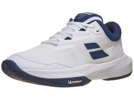 Babolat SFX 4 AC White/Estate Blue Mens Shoes