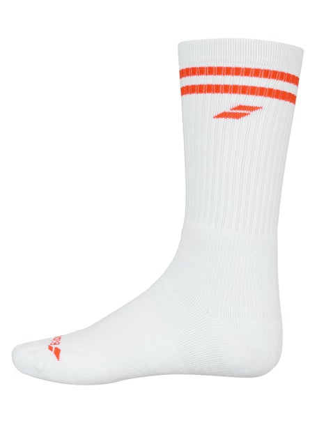 Babolat Mens Thrill Team Crew Socks - White