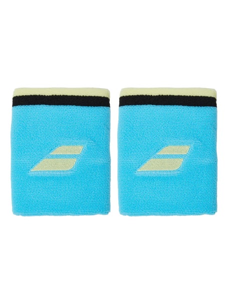 Babolat Singlewide Logo Wristbands - Teal
