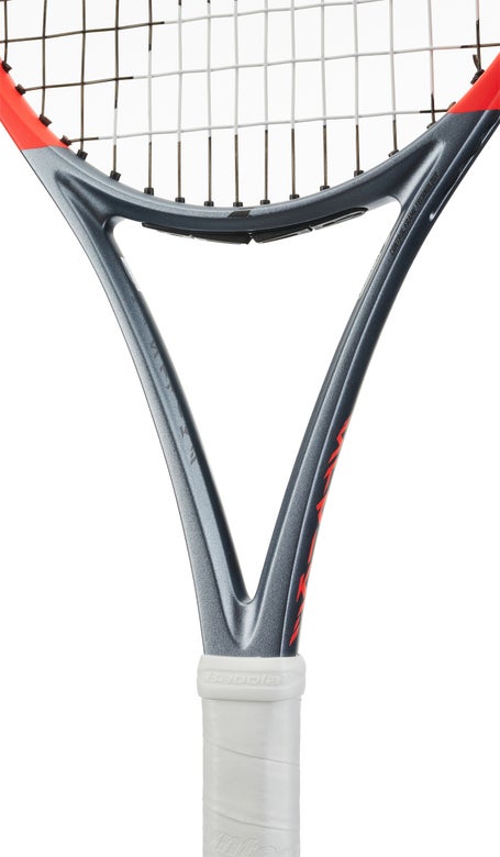 BABOLAT Pure Strike Junior 25 S C – Racchetta Da Tennis Bambini, Leggera, Controllo E Potenza, Bianco/rosso/nero