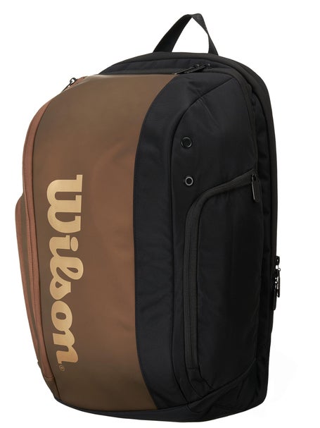 WILSON Pro Staff V14 Super Tour - Mochila de tenis, paquete de 2, color  marrón