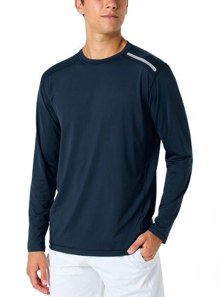 BloqUV Mens Long Sleeve Top - Midnight