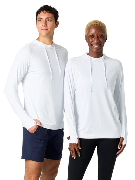 BloqUV Unisex Hoodie - White