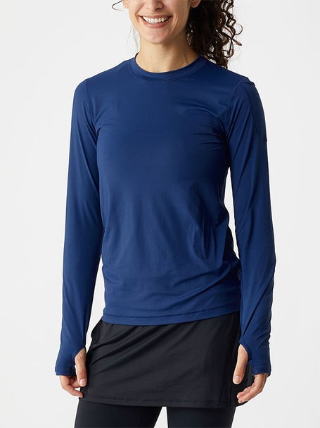 BloqUV Women's 24/7 Long Sleeve Top - Navy