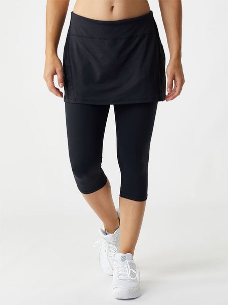 Bloq-UV Tennis Skirt with Leggings (Black)