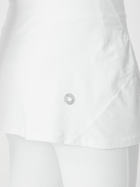 Bloq-UV Tennis Skirt with Leggings (White)