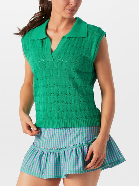 Bubble Womens Anna Sweater - Palm Green