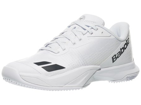 Babolat Jet Mach 4 Grass White/Black Womens Shoes