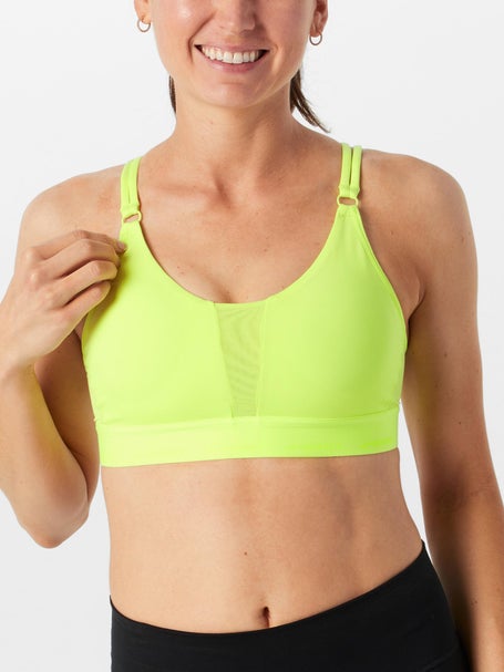Brooks Womens Plunge Bra 3.0 - Yellow