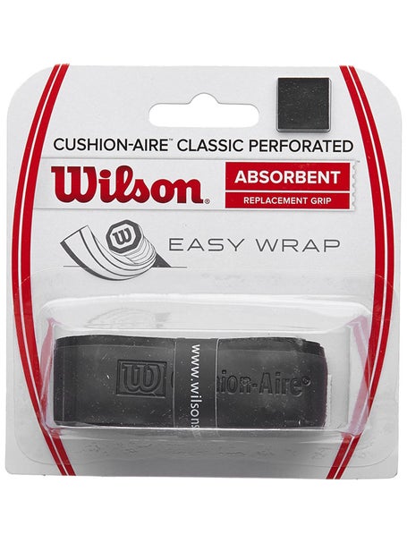 Wilson Cushion-Aire Classic Perforated Grip Black