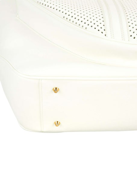 Cassanova Studded Quilted White - COURT COUTURE Official Website