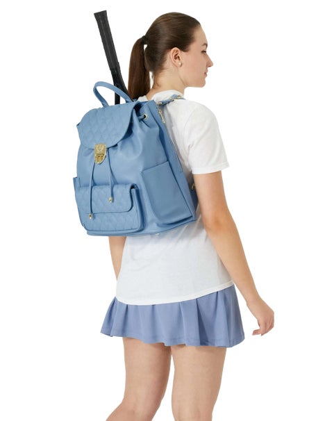 Court Couture Hampton Embroidered Backpack French Blue  display picture 2