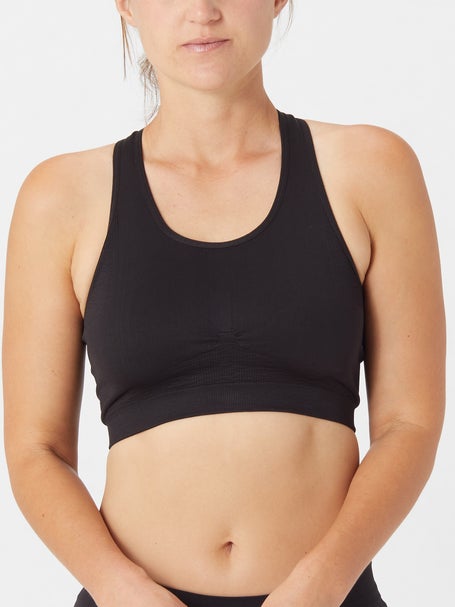 ACW Elastic Band Tiered Cami Top in Black