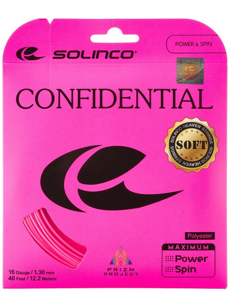 Solinco Confidential Soft 16/1.30 String