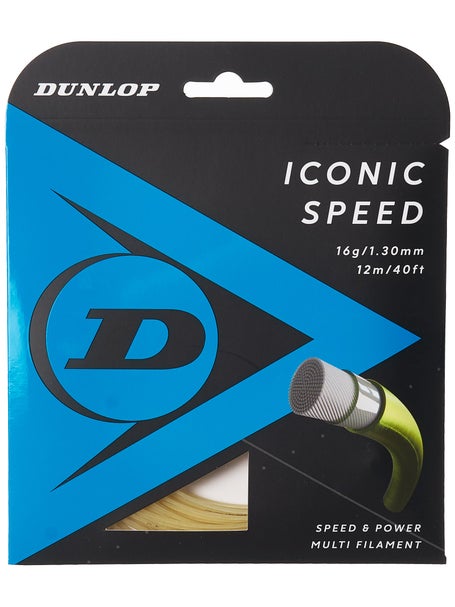 Dunlop Iconic Touch 17g Natural Tennis String Reel 200m