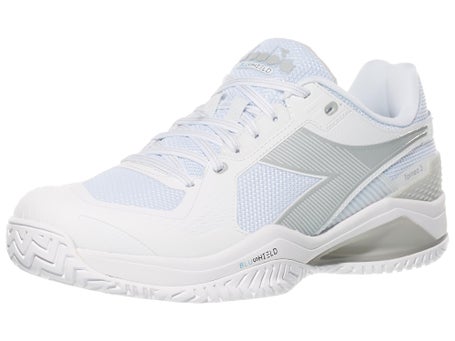 Diadora Speed Blushield Torneo 3 Wh/Silver Mens Shoes