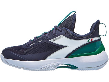 Diadora Speed Finale Clay Navy/Green/White Shoes | Tennis
