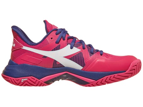 Diadora Speed Fuchsia/Navy Women's Shoes Tennis Warehouse