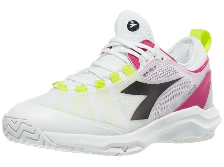 Baskets Diadora Speed Blushield Fly 4 Plus Pour Tennis - Taille 42.5 (US 11) - Occasion Très Bon état