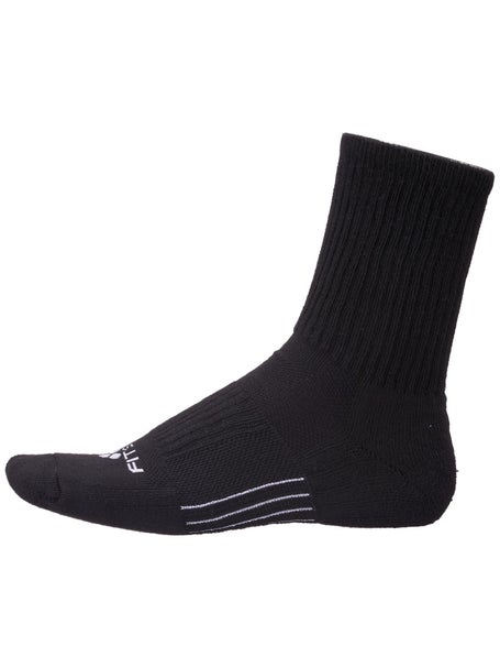 Fitsok CF2 Cushion Crew 2-Pack Socks Black | Tennis Warehouse