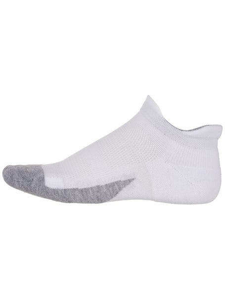 Feetures Elite Max Cushion No Show Tab Sock White | Tennis Warehouse