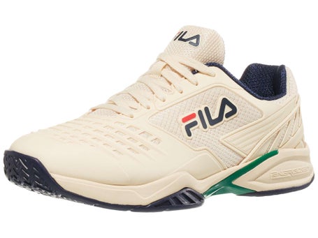 Fila Axilus 2.0 Energized Ecru/Navy Men's Shoes | Tennis Warehouse