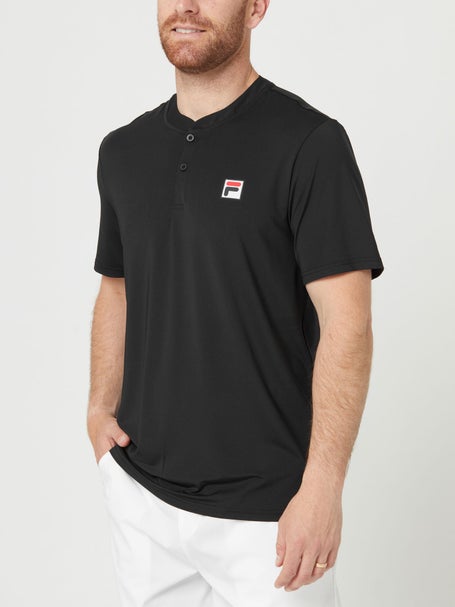 Fila Men's Stacked Shirt - Navy - Racquet Point