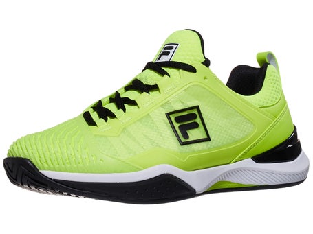 Fila Speedserve Yellow/Black/White Men's Shoes | Tennis Warehouse