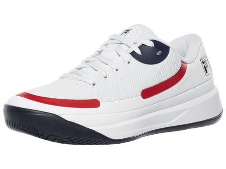 Fila Quick Ace White/Navy/Red Mens Shoes