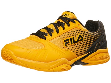 Fila Volley Zone Citrus/Black Men's Pickleball Shoes Tennis Warehouse