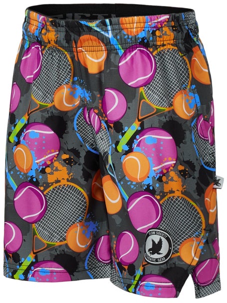 Flow Society Boy's Tennis Flow Short - Charcoal