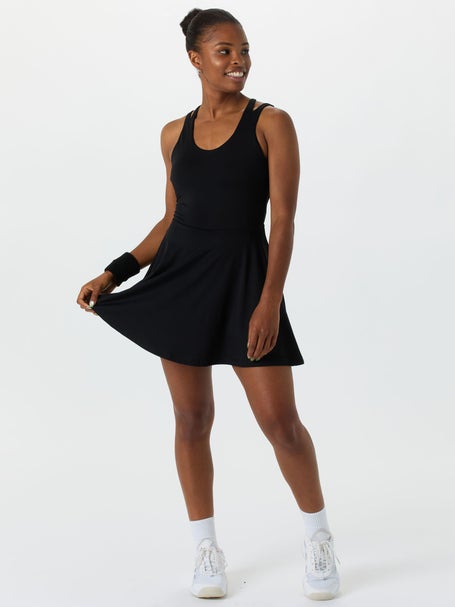 Fabletics Women's Boost Performance Dress Ultra Mini Black/Black Size Xs