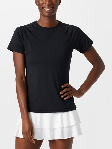Fila Womens Essential Mesh Back Top - Black