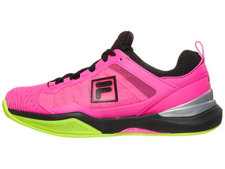 Anslået Diskant penge Fila Speedserve Pink/Yellow/Black Women's Shoes | Tennis Warehouse