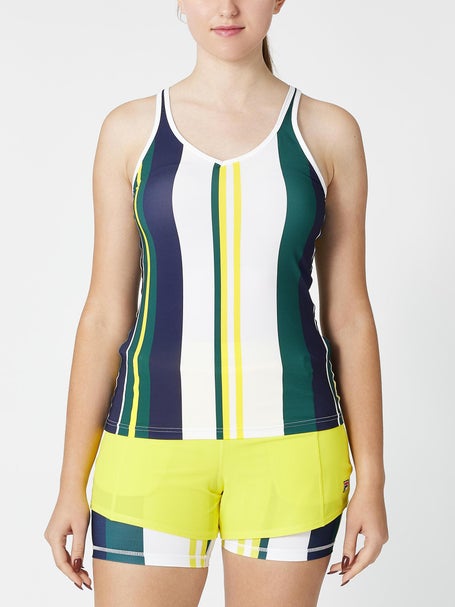 Fila Women's Fall Heritage Striped Racerback Tank