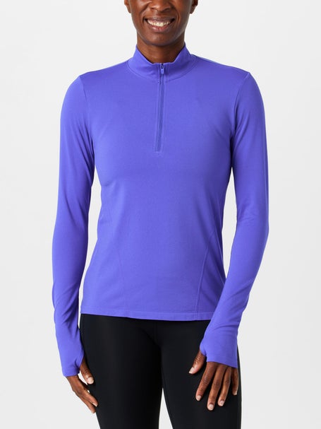Fabletics Womens Feather Tech Half Zip Top