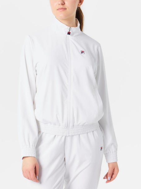 Fila Women's Essential Advantage Track Jacket - White | Tennis Warehouse