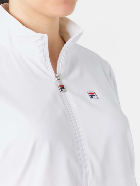 Fila Women's Essential Advantage Track Jacket White Tennis