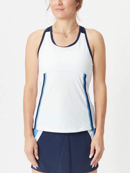 Fila Essentials Racerback Mesh Tank Top - White