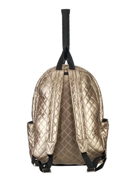 Glove It Quilted Tennis Racquet Backpack Gold | Tennis Warehouse