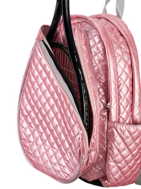 Glove It Quilted Tennis Racquet Backpack Pink | Tennis Warehouse display picture 3