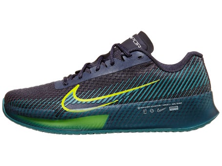 Nike Zoom 11 Gridiron/Teal Green Men's Shoes | Tennis